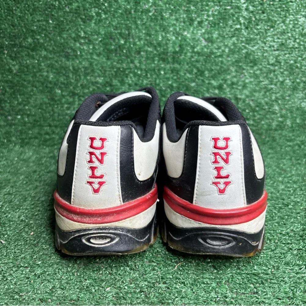 Oakley Golf Shoes Men's Size 11.5 White Black Leather Vintage - Rare - Sample
